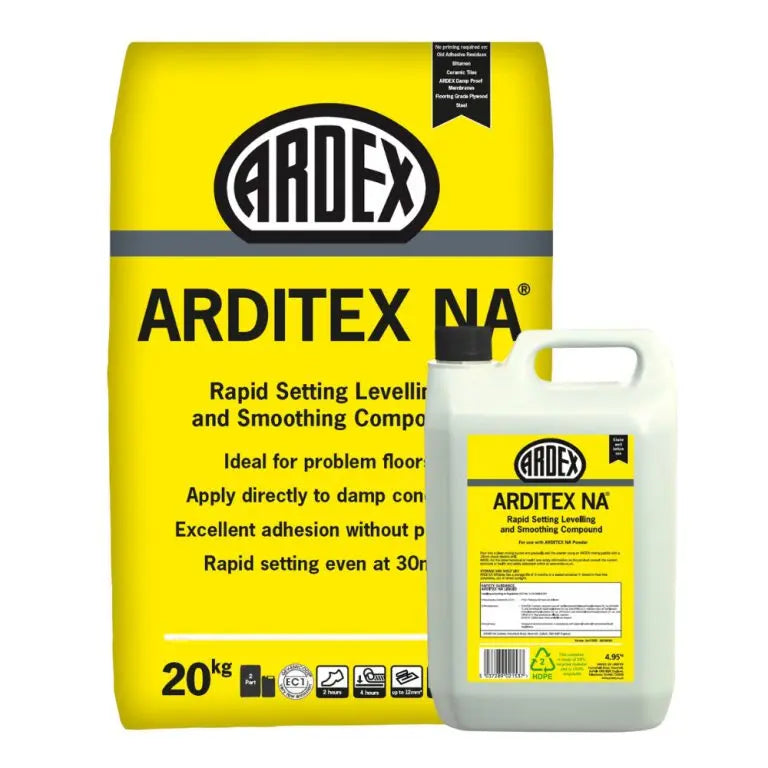 Ardex - Arditex NA High Performance Smoothing & Levelling Compound (Bag & Bottle)
